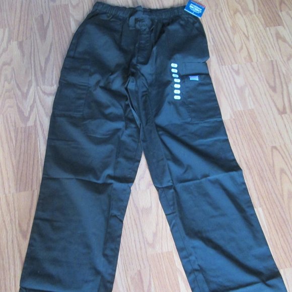4 Pair of Men's Authentic Scrubs Cherokee Workwear Black Size M NWT - Picture 1 of 1